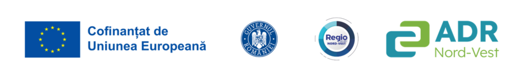 Cofinanțat de Uniunea Europeană, Guvernul României, Regio Nord-Vest, ADR Nord-Vest