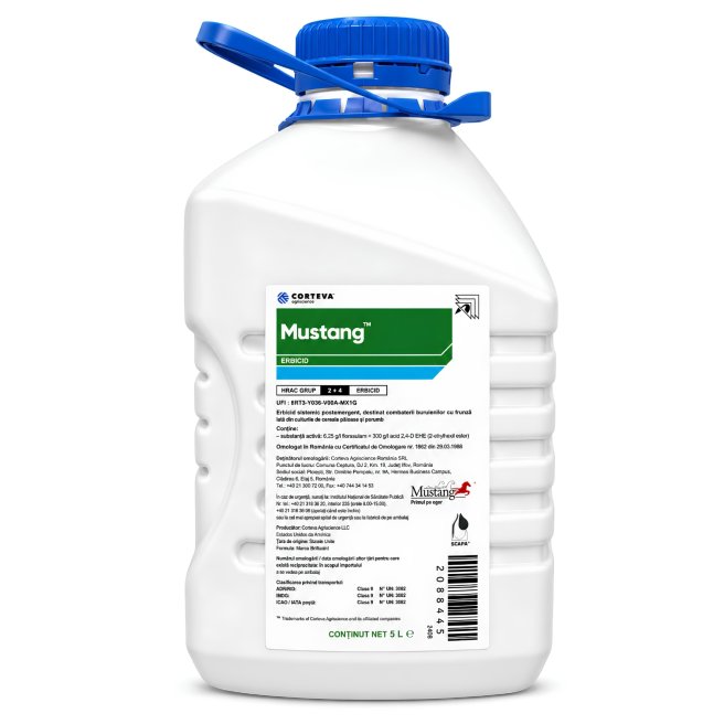 Mustang  5l - Corteva - Erbicid sistemic postemergent