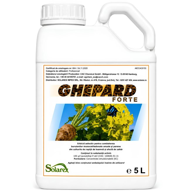Ghepard Forte 5l - Erbicid selectiv și sistemic
