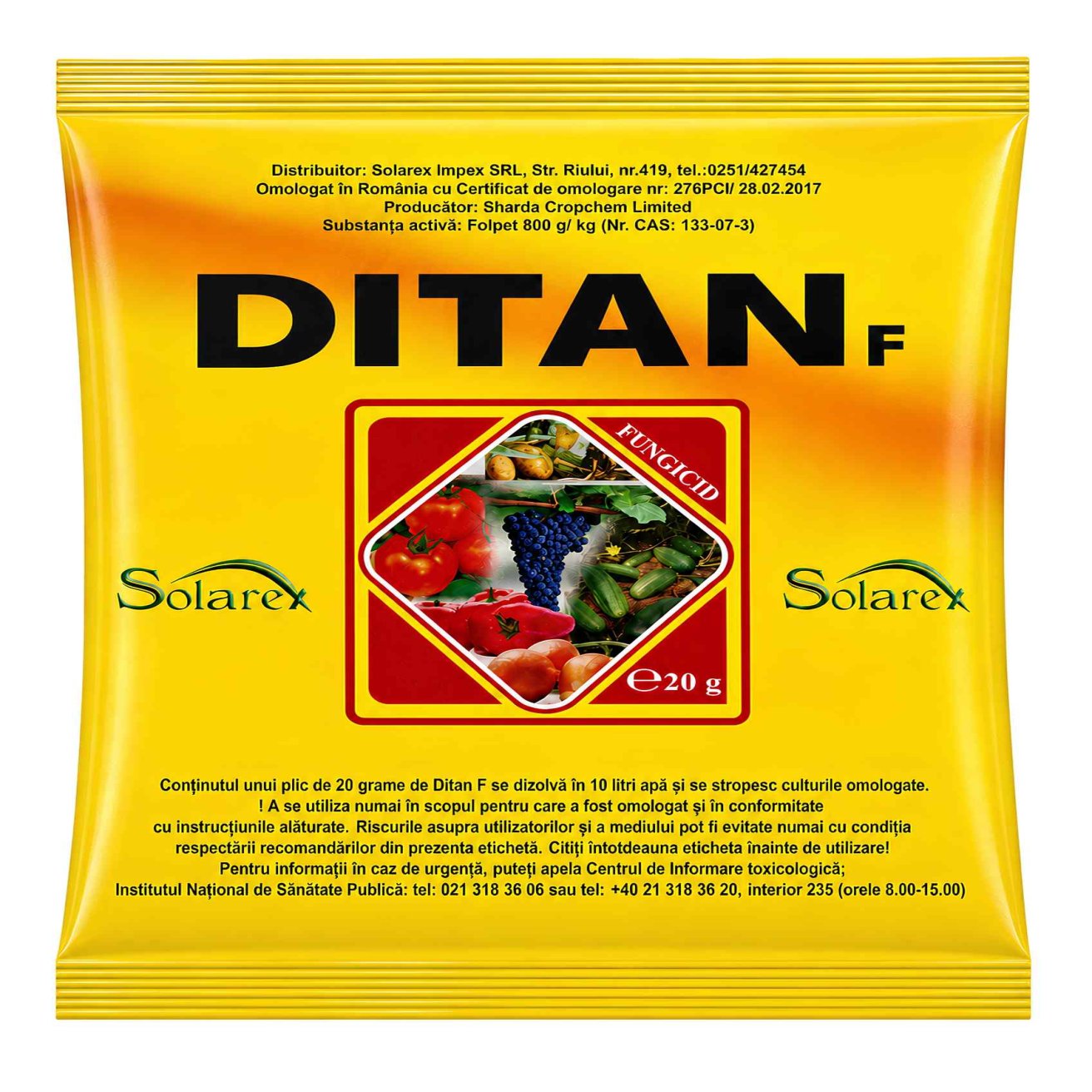 Ditan F 20g - Fungicid de contact
